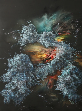 孟涛，《过往云烟No.2》，布上油画，180X140cm，2012.png